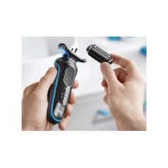 BRAUN Blue Shaver 51-B1000s - Smooth Shaving, Ultimate Comfort & Precision
